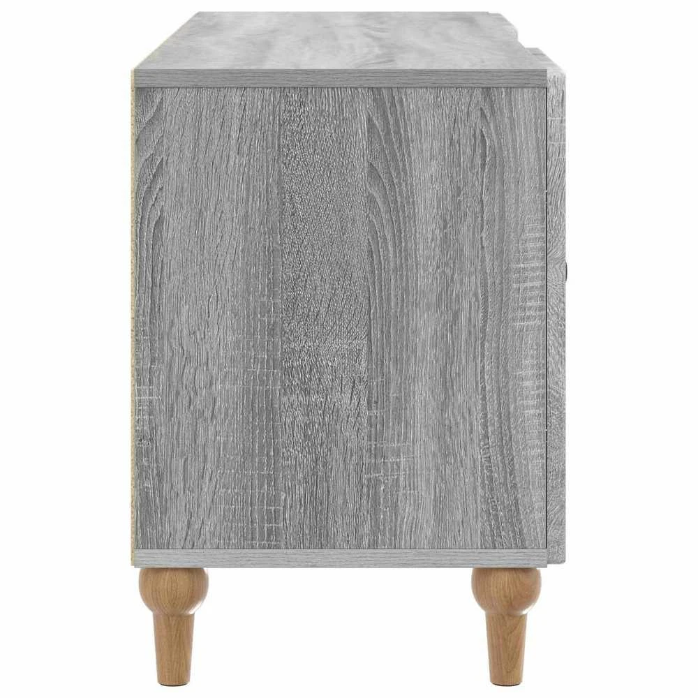 TV staliukas Televizoriaus spintelė 102 x 34,5 x 50 cm Pilka sonoma ąžuolo