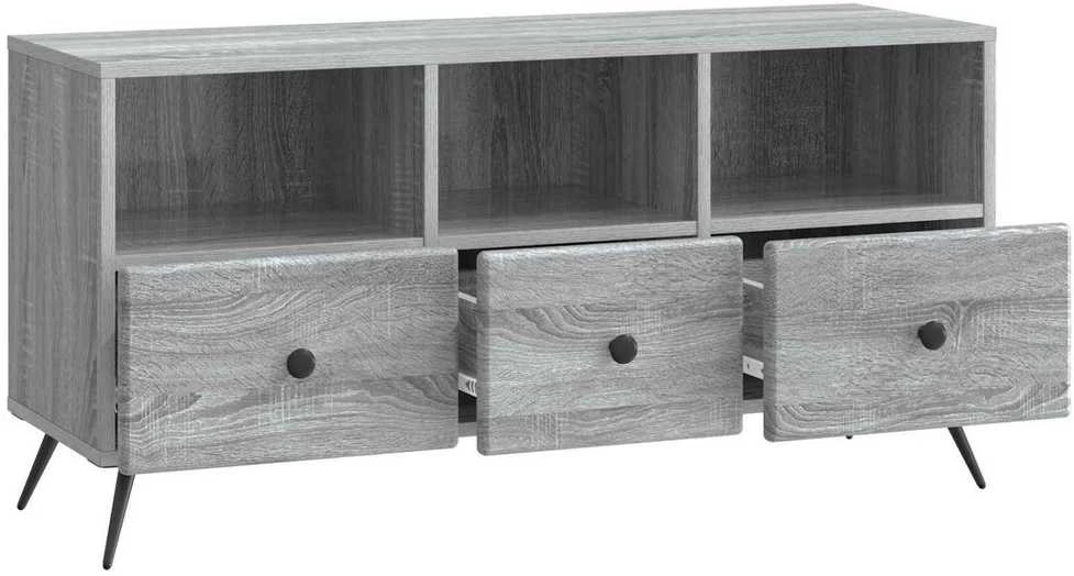 TV staliukas Televizoriaus spintelė Pilka sonoma ąžuolo 102 x 34,5 x 50 cm