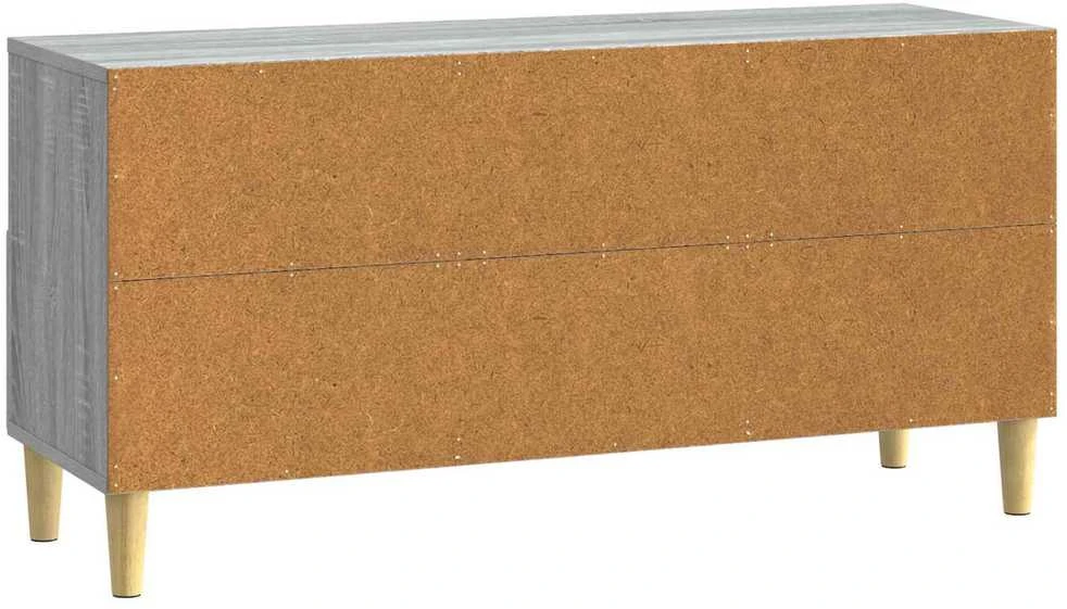 TV staliukas Televizoriaus spintelė 102 x 34,5 x 50 cm Pilka sonoma ąžuolo