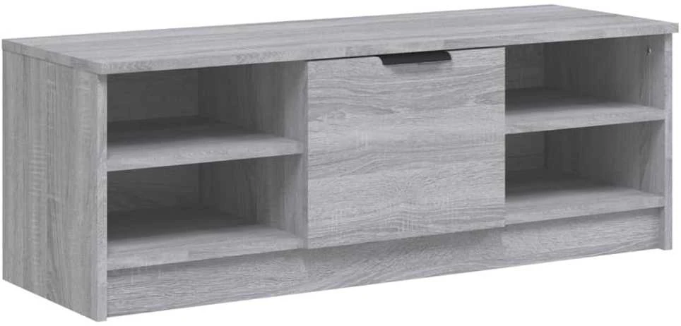 TV staliukas Televizoriaus spintelė, pilka, 102x35,5x36,5cm, mediena