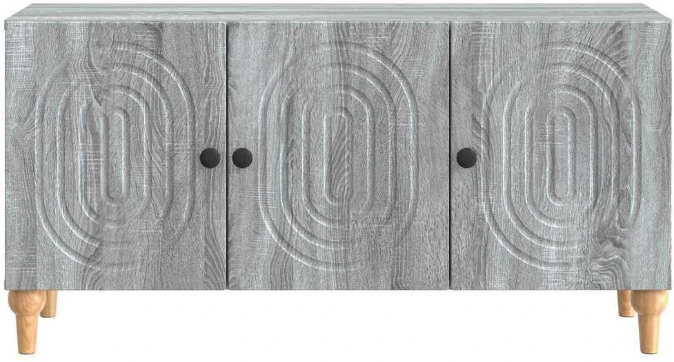 TV staliukas Televizoriaus spintelė 99 x 34,5 x 50 cm Pilka sonoma ąžuolo