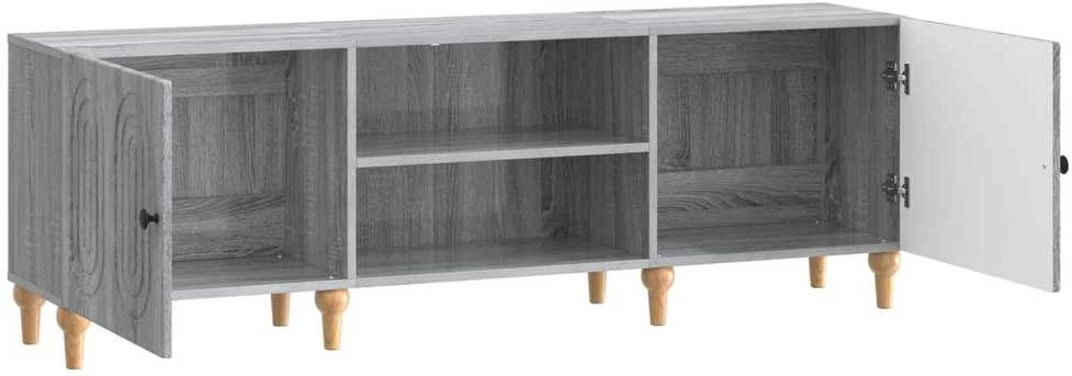 TV staliukas Televizoriaus spintelė 150 x 31 x 50 cm Pilka sonoma ąžuolo