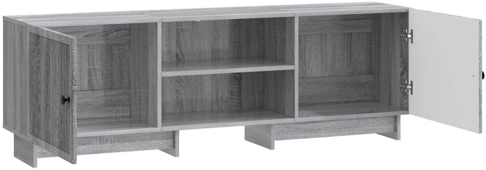 TV staliukas Televizoriaus spintelė 150 x 31 x 50 cm Pilka Sonoma