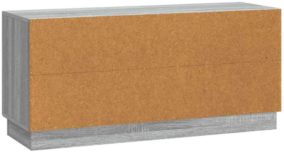 Televizoriaus spintelė 102 x 34,5 x 47 cm Pilka sonoma ąžuolo