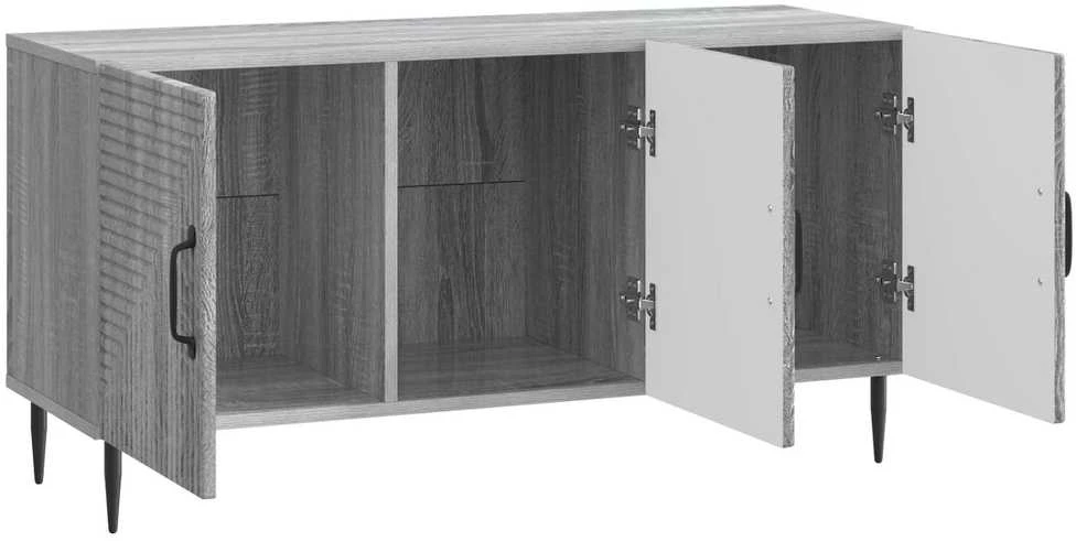 TV staliukas Televizoriaus spintelė Pilka sonoma ąžuolo 99 x 34,5 x 50 cm