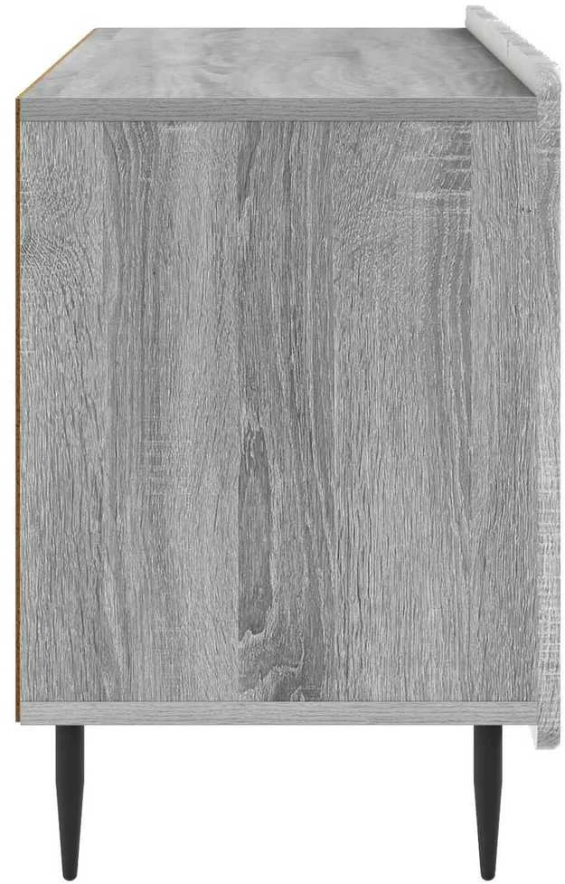 TV staliukas Televizoriaus spintelė 99 x 34,5 x 52 cm Pilka sonoma ąžuolo