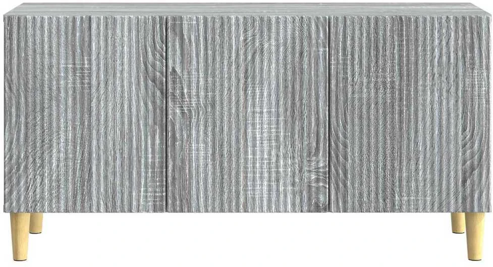 TV staliukas Televizoriaus spintelė 99 x 34,5 x 50 cm Pilka sonoma ąžuolo