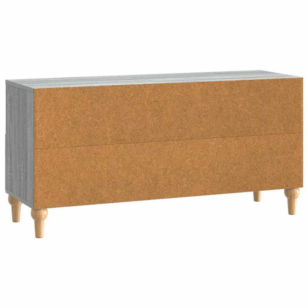TV staliukas Televizoriaus spintelė 102 x 34,5 x 50 cm Pilka Sonoma
