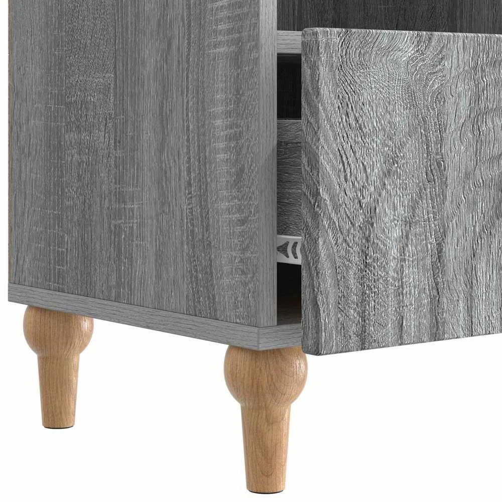 TV staliukas Televizoriaus spintelė 102 x 34,5 x 50 cm Pilka Sonoma
