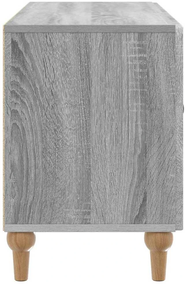 TV staliukas Televizoriaus spintelė 99 x 34,5 x 50 cm Pilka sonoma ąžuolo