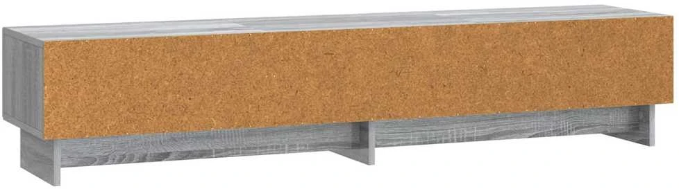 TV staliukas Televizoriaus spintelė 147 x 34,5 x 30 cm Pilka sonoma ąžuolo