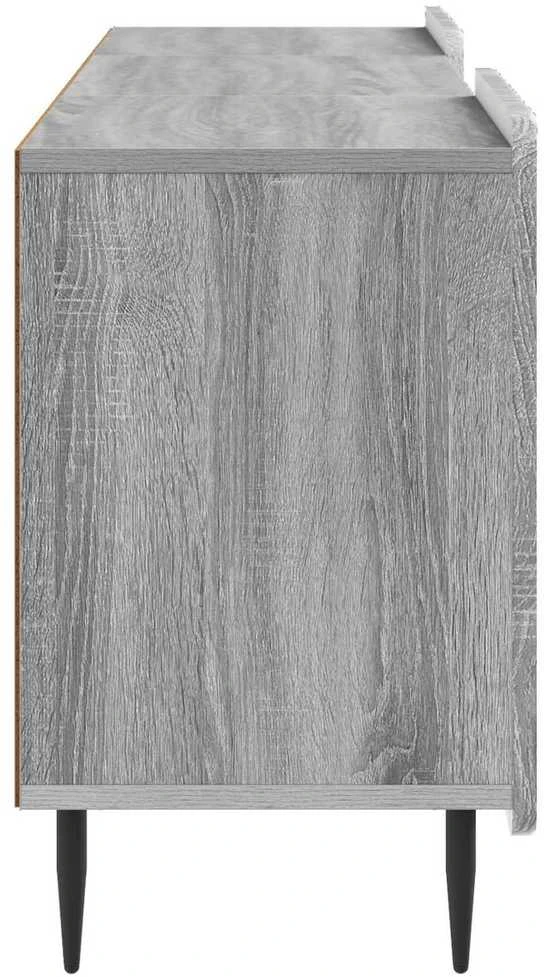 TV staliukas Televizoriaus spintelė Pilka sonoma ąžuolo 150 x 31 x 52 cm