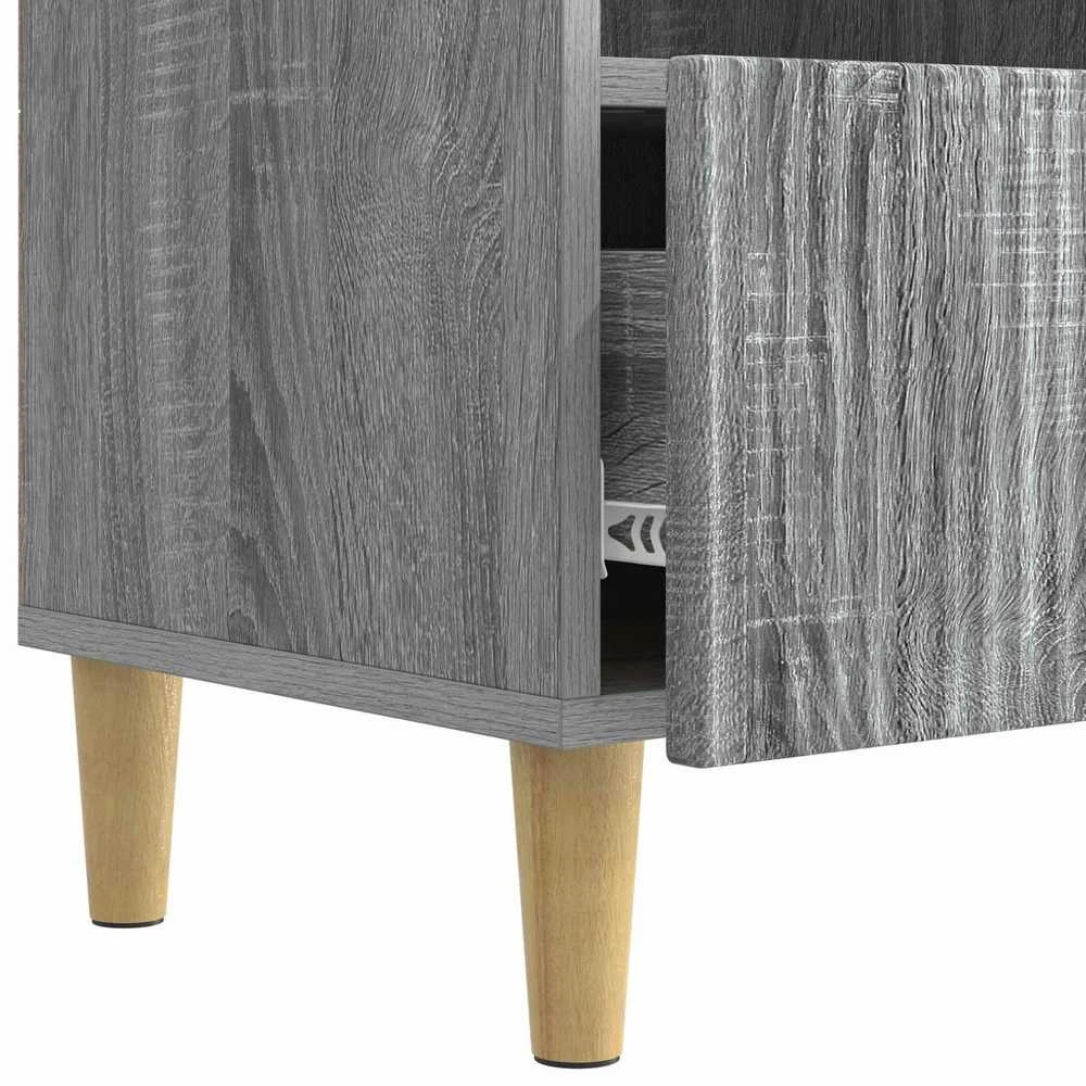 TV staliukas Televizoriaus spintelė 102 x 34,5 x 50 cm Pilka sonoma ąžuolo