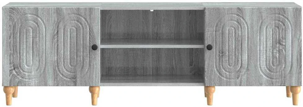 TV staliukas Televizoriaus spintelė 150 x 31 x 50 cm Pilka sonoma ąžuolo