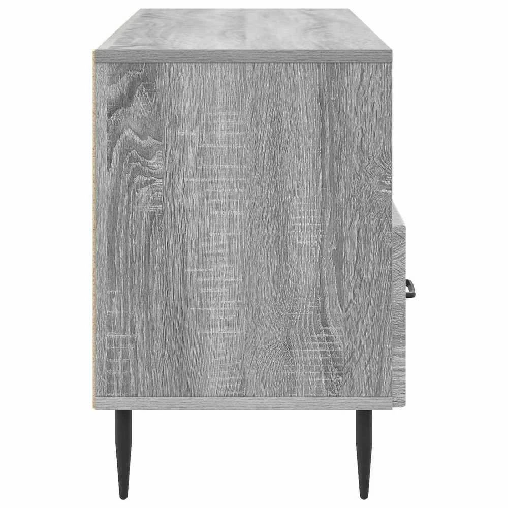 TV staliukas Televizoriaus spintelė Pilka sonoma ąžuolo 102 x 34,5 x 50 cm