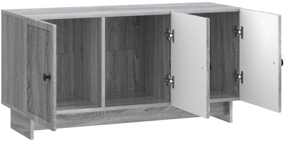 TV staliukas Televizoriaus spintelė 99 x 34,5 x 50 cm Pilka sonoma ąžuolo
