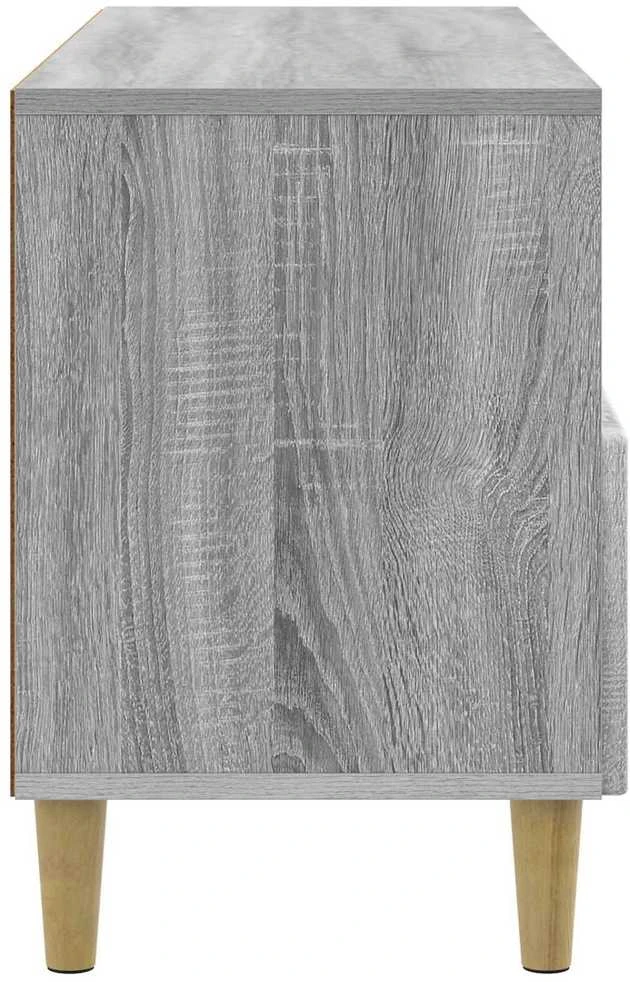 TV staliukas Televizoriaus spintelė 102 x 34,5 x 50 cm Pilka sonoma ąžuolo
