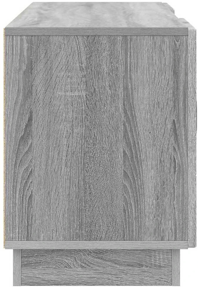 Televizoriaus spintelė 102 x 34,5 x 47 cm Pilka sonoma ąžuolo