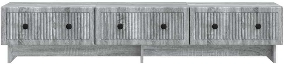 TV staliukas Televizoriaus spintelė 147 x 34,5 x 30 cm Pilka sonoma ąžuolo