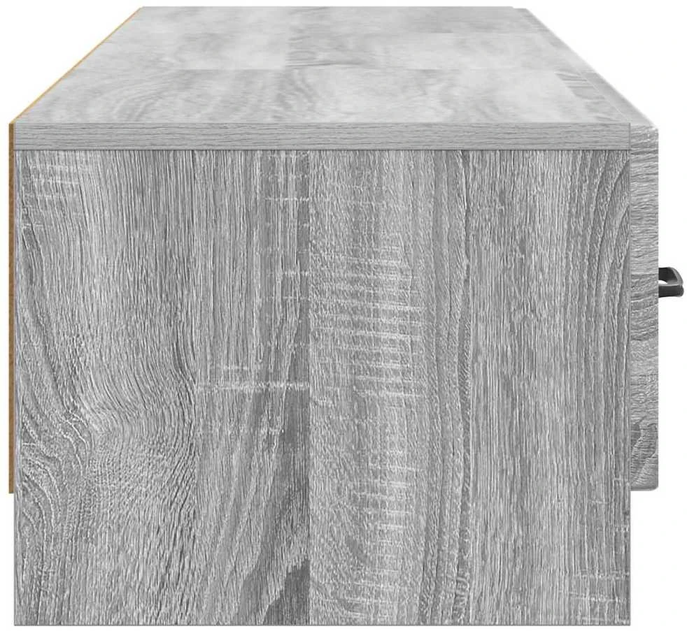 TV staliukas Televizoriaus spintelė 147 x 34,5 x 27 cm Pilka sonoma ąžuolo