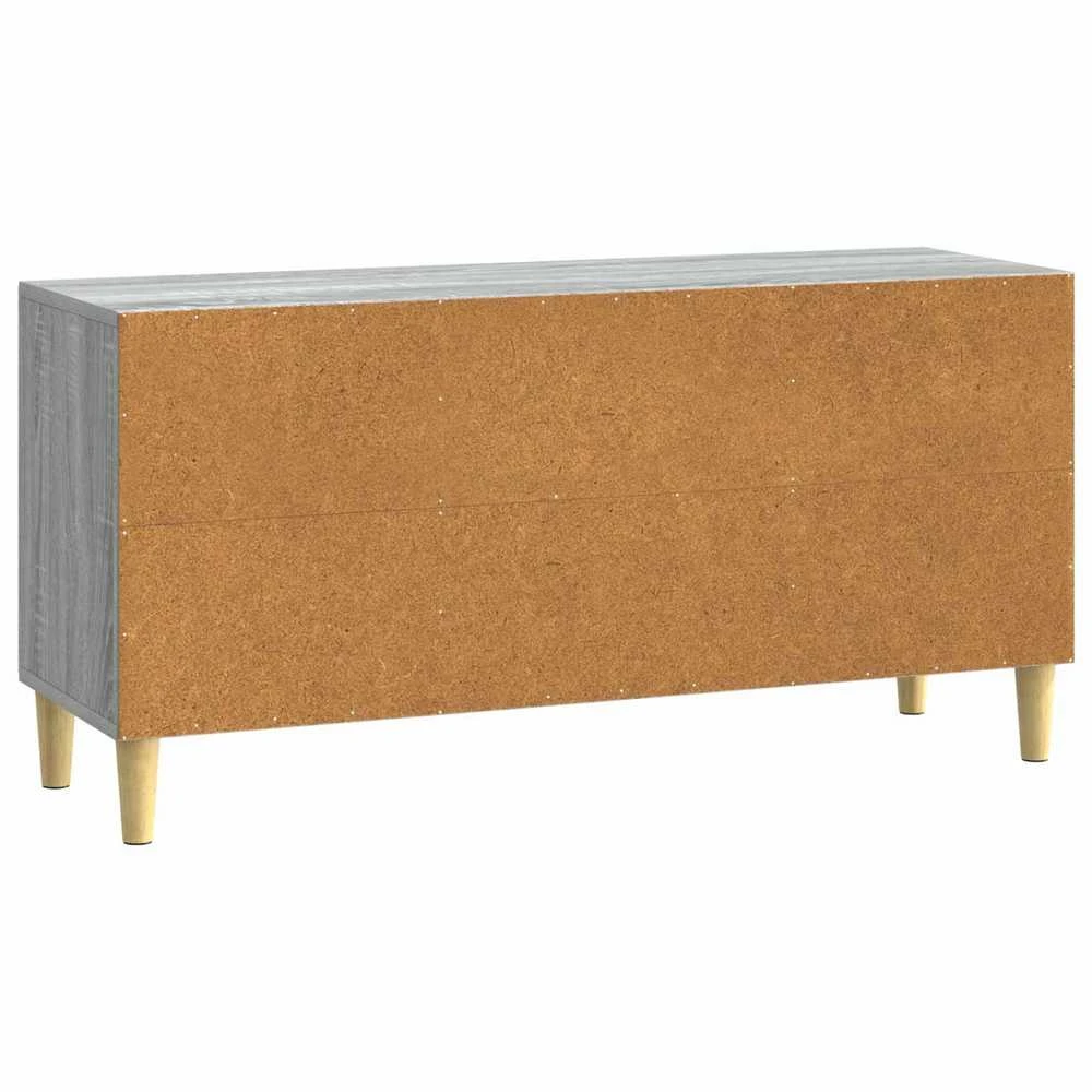 TV staliukas Televizoriaus spintelė 102 x 34,5 x 50 cm Pilka sonoma ąžuolo