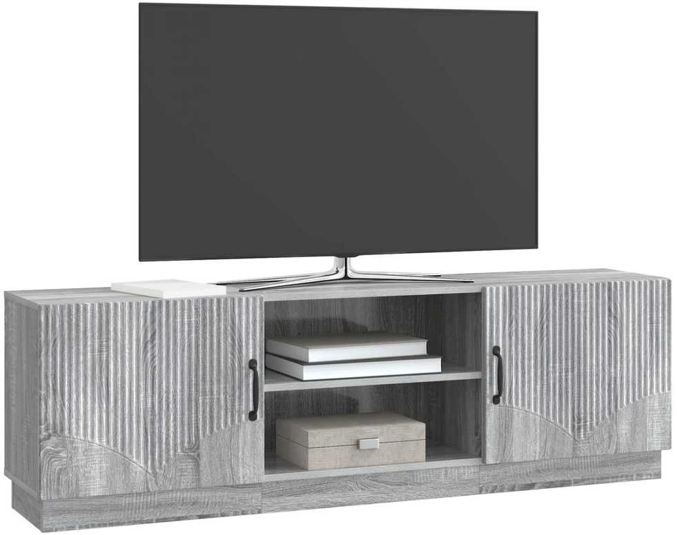 TV staliukas Televizoriaus spintelė Pilka sonoma ąžuolo 150 x 31 x 47 cm