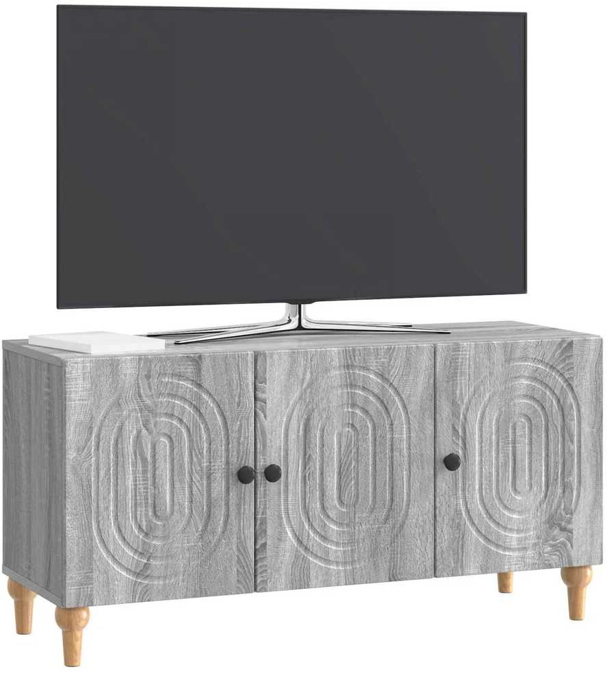 TV staliukas Televizoriaus spintelė 99 x 34,5 x 50 cm Pilka sonoma ąžuolo