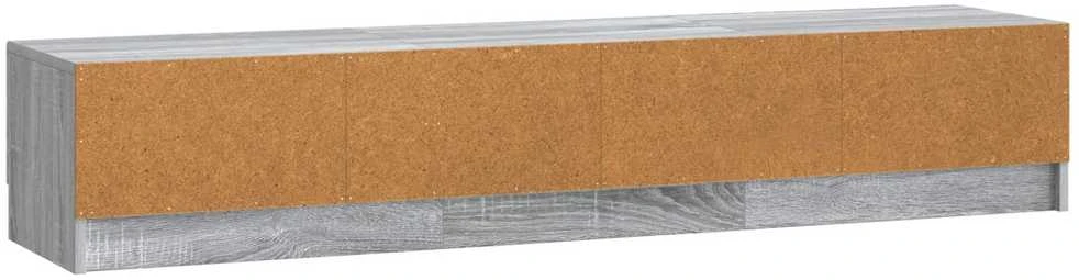 TV staliukas Televizoriaus spintelė 147 x 34,5 x 27 cm Pilka sonoma ąžuolo