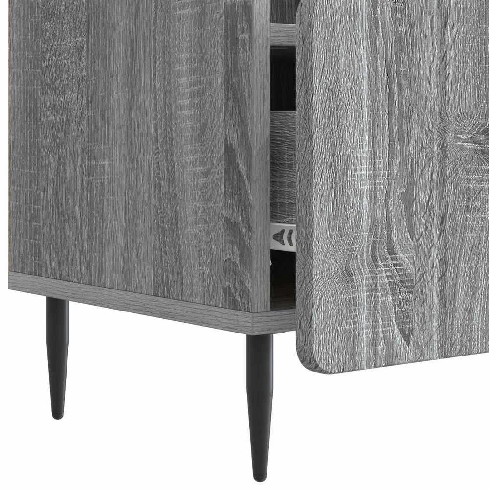 TV staliukas Televizoriaus spintelė Pilka sonoma ąžuolo 102 x 34,5 x 50 cm