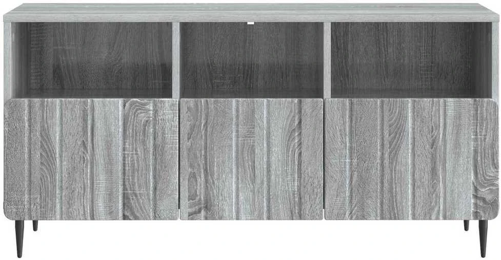 TV staliukas Televizoriaus spintelė Pilka sonoma ąžuolo 102 x 34,5 x 50 cm