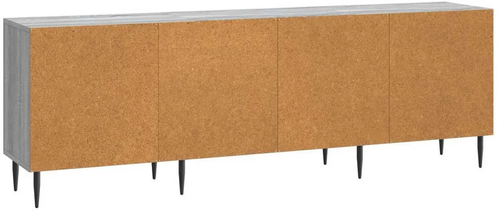 TV staliukas Televizoriaus spintelė 150 x 31 x 50 cm Pilka sonoma ąžuolo