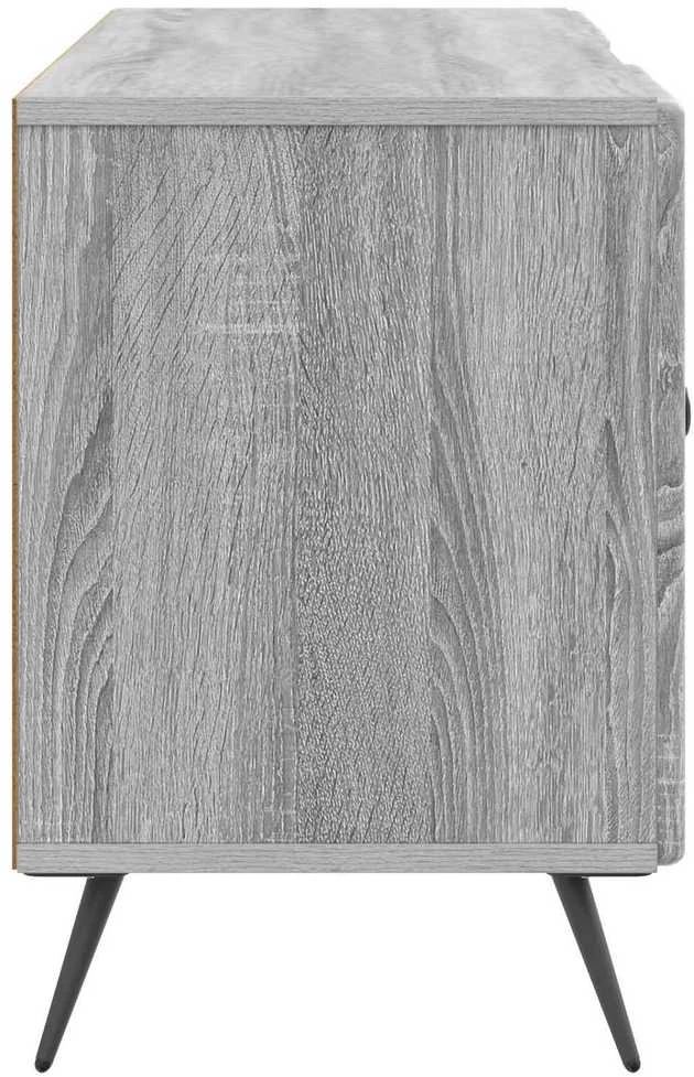 TV staliukas Televizoriaus spintelė 102 x 34,5 x 50 cm Pilka sonoma ąžuolo