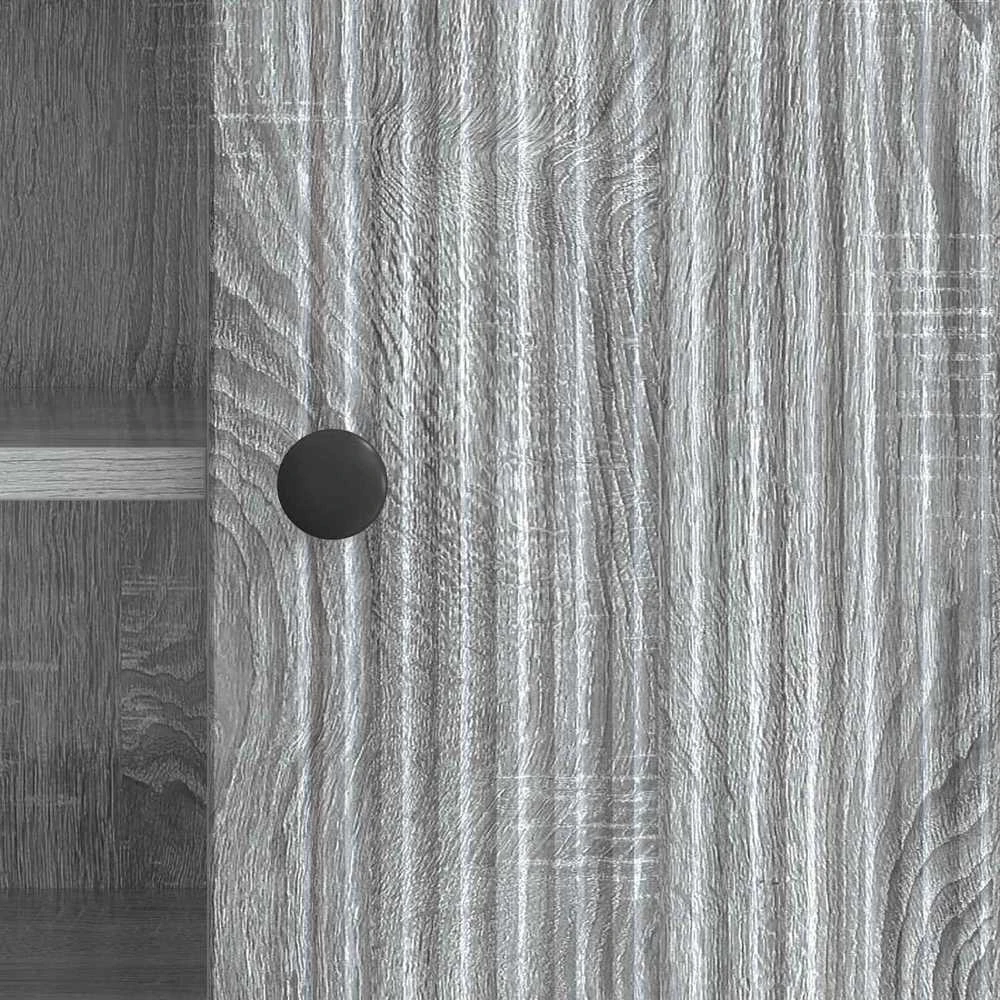 TV staliukas Televizoriaus spintelė 102 x 34,5 x 50 cm Pilka Sonoma