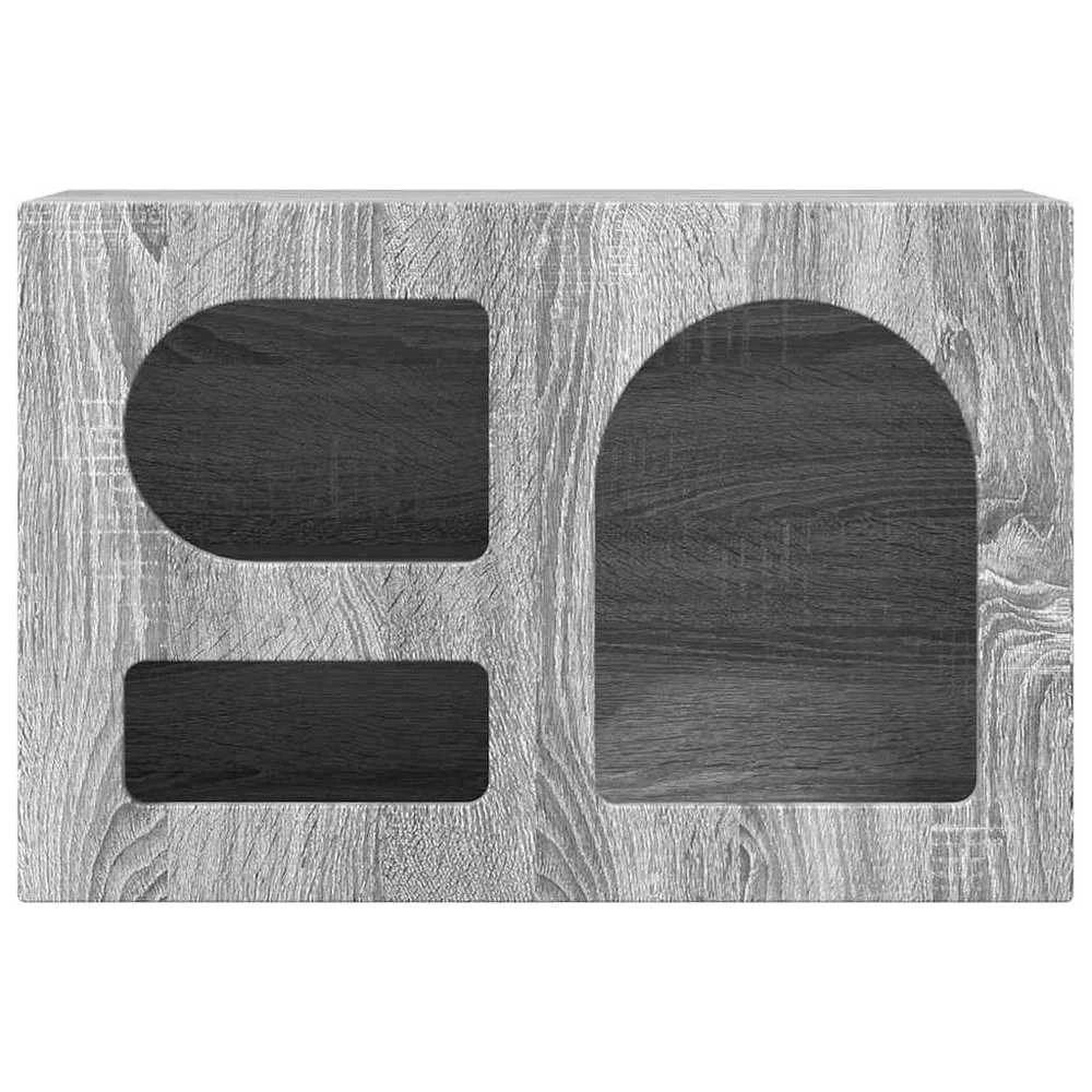 TV staliukas Televizoriaus spintelė ELST 60 x 35 x 40 cm Pilkas Sonoma