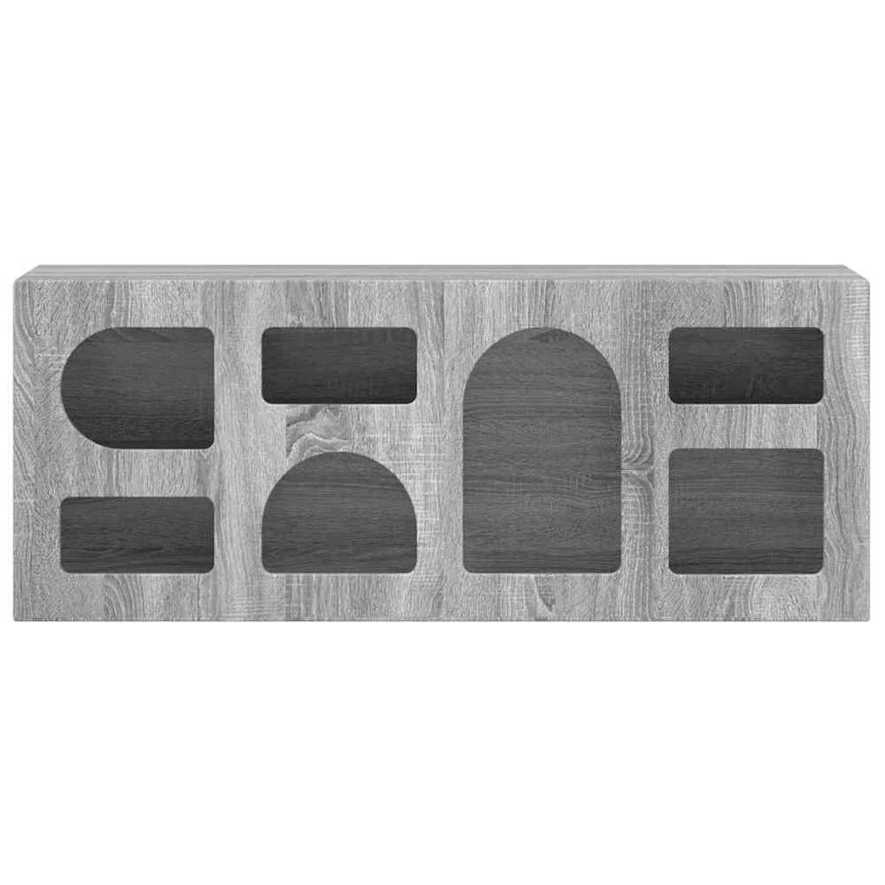 TV staliukas Televizoriaus spintelė ELST 100 x 35 x 40 cm Pilkas Sonoma