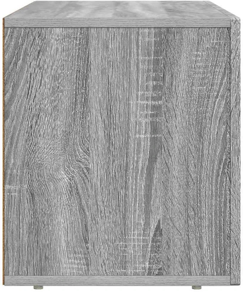 TV staliukas Televizoriaus spintelė ELST 80 x 35 x 40 cm Pilkas Sonoma