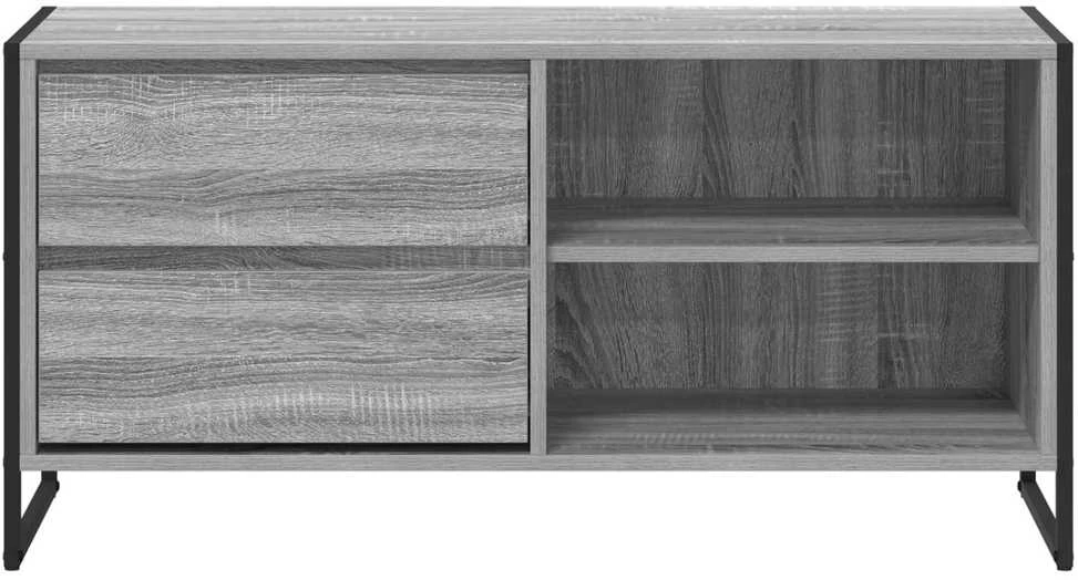TV staliukas Televizoriaus spintelė 100 x 36 x 49,5 cm Pilkas Sonoma