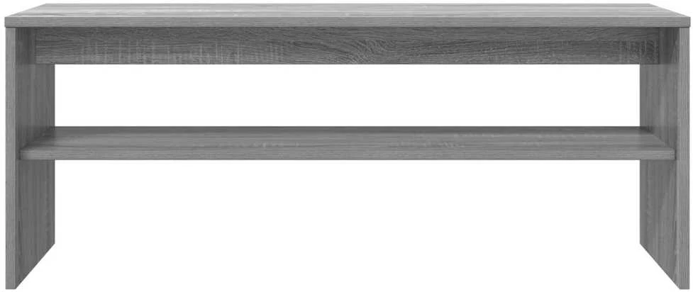 TV staliukas Televizoriaus spintelė 100 x 35 x 40 cm Pilkas Sonoma