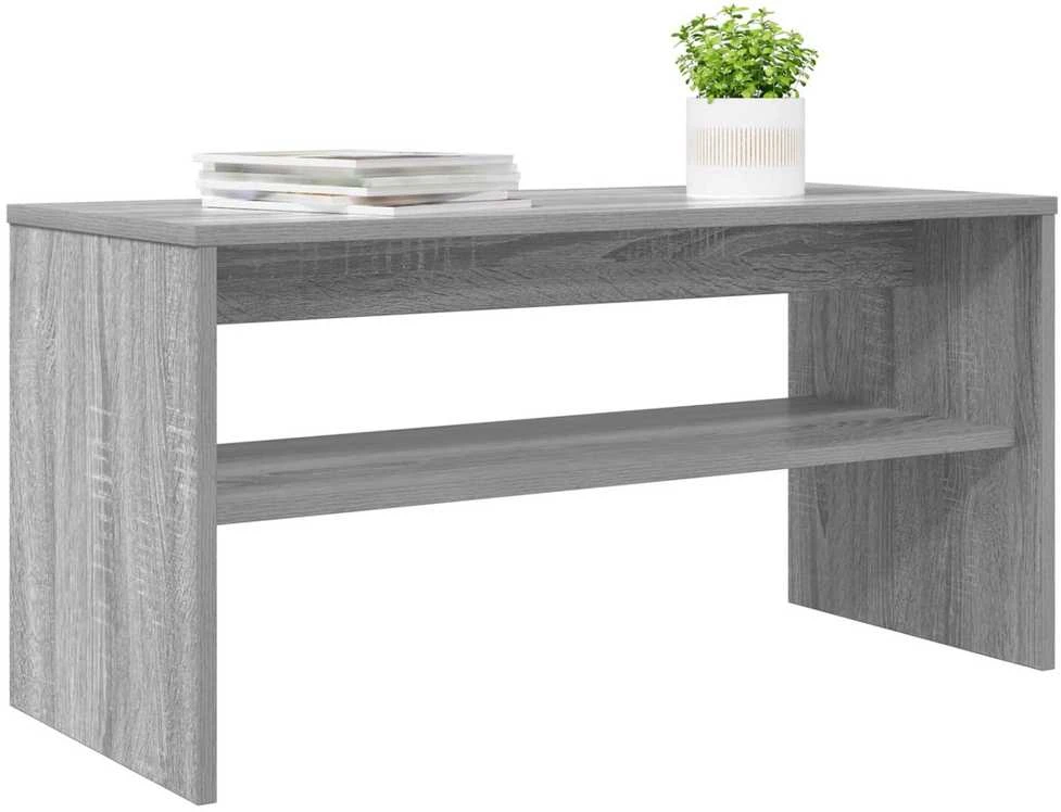 TV staliukas Televizoriaus spintelė 80 x 35 x 40 cm Pilkas Sonoma
