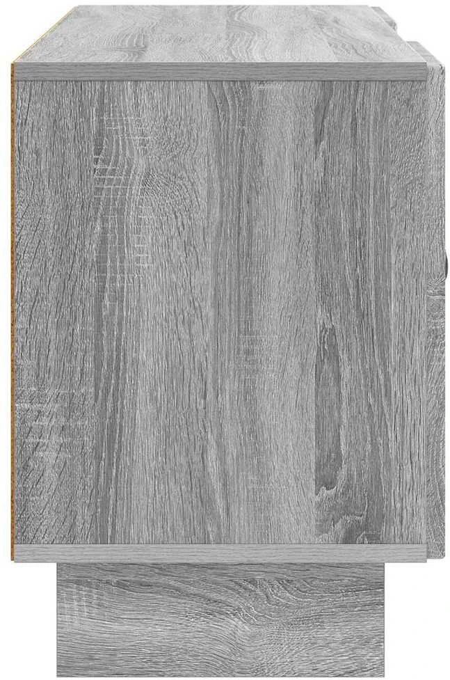 TV staliukas Televizoriaus spintelė 102 x 34,5 x 50 cm Pilka Sonoma