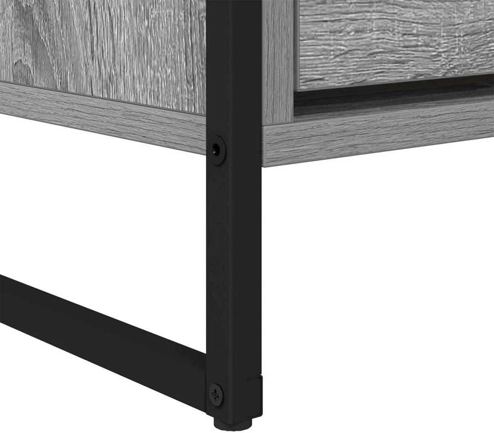 TV staliukas Televizoriaus spintelė 100 x 36 x 49,5 cm Pilkas Sonoma