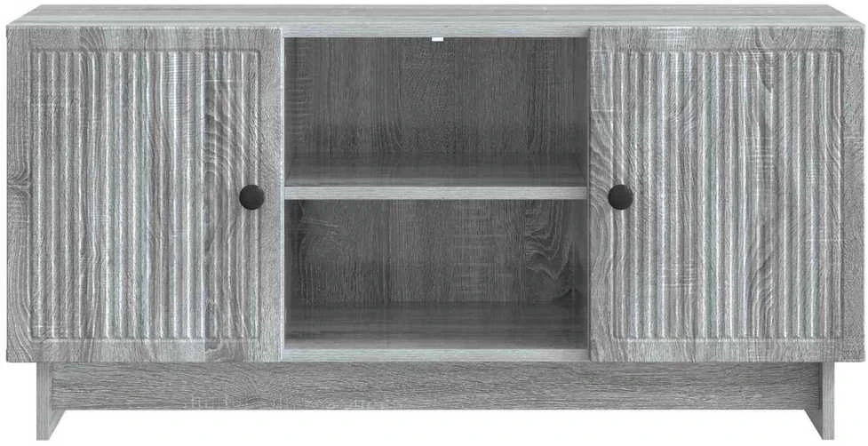 TV staliukas Televizoriaus spintelė 102 x 34,5 x 50 cm Pilka Sonoma