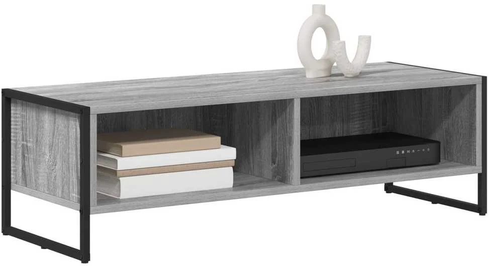 TV staliukas Televizoriaus spintelė 100 x 36.5 x 30.5 cm Pilkas Sonoma
