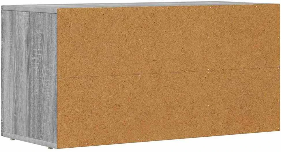 TV staliukas Televizoriaus spintelė ELST 80 x 35 x 40 cm Pilkas Sonoma