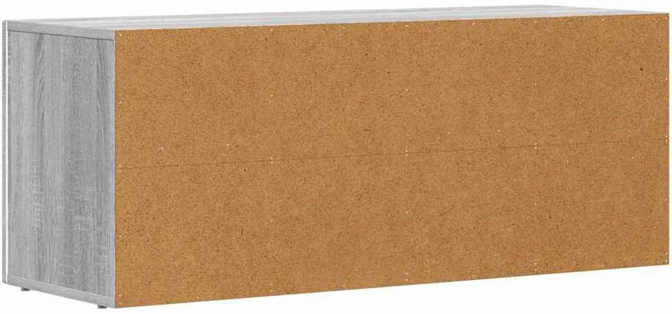 TV staliukas Televizoriaus spintelė ELST 100 x 35 x 40 cm Pilkas Sonoma