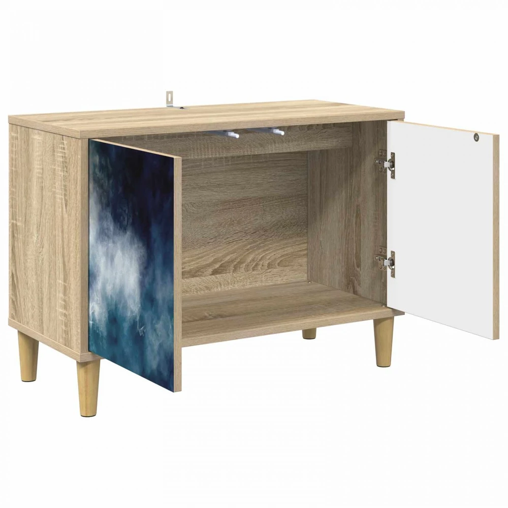TV staliukas Televizoriaus spintelė RAALTE 69 x 33 x 50 cm Sonoma ąžuolo