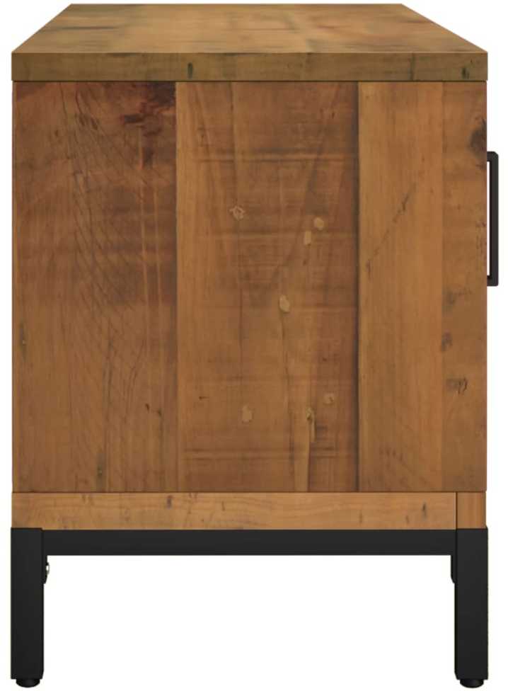 TV staliukas Televizoriaus spintelė, ruda, 90x30x40cm, pušies masyvas