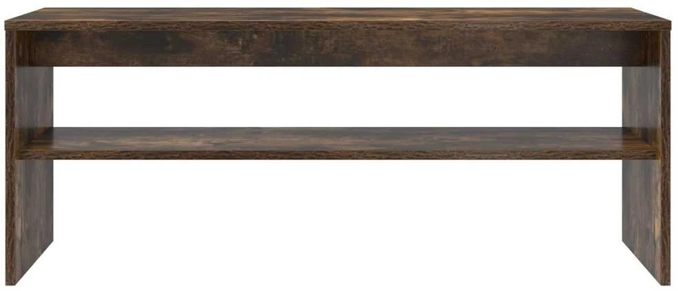 TV staliukas Televizoriaus spintelė 100 x 35 x 40 cm Rūkyta ąžuolas