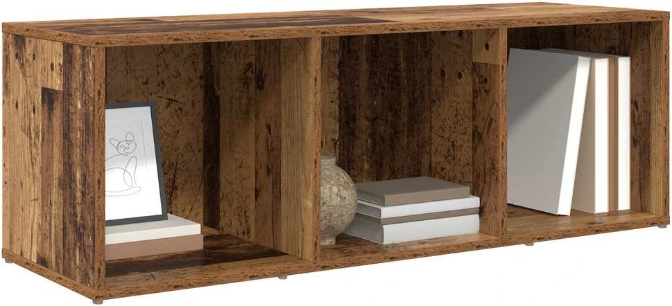 TV staliukas TV spintelių komplektas 72 x 35 x 37 cm Ruda Apdirbta mediena