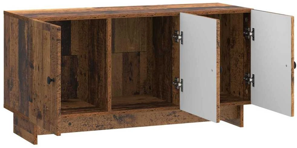 TV staliukas Televizoriaus spintelė 99 x 34,5 x 50 cm Sendintos medienos